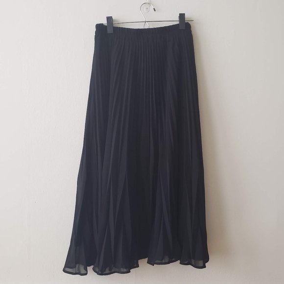 a new day Dresses & Skirts - A New Day | Target Black Pleated Pull On Skirt